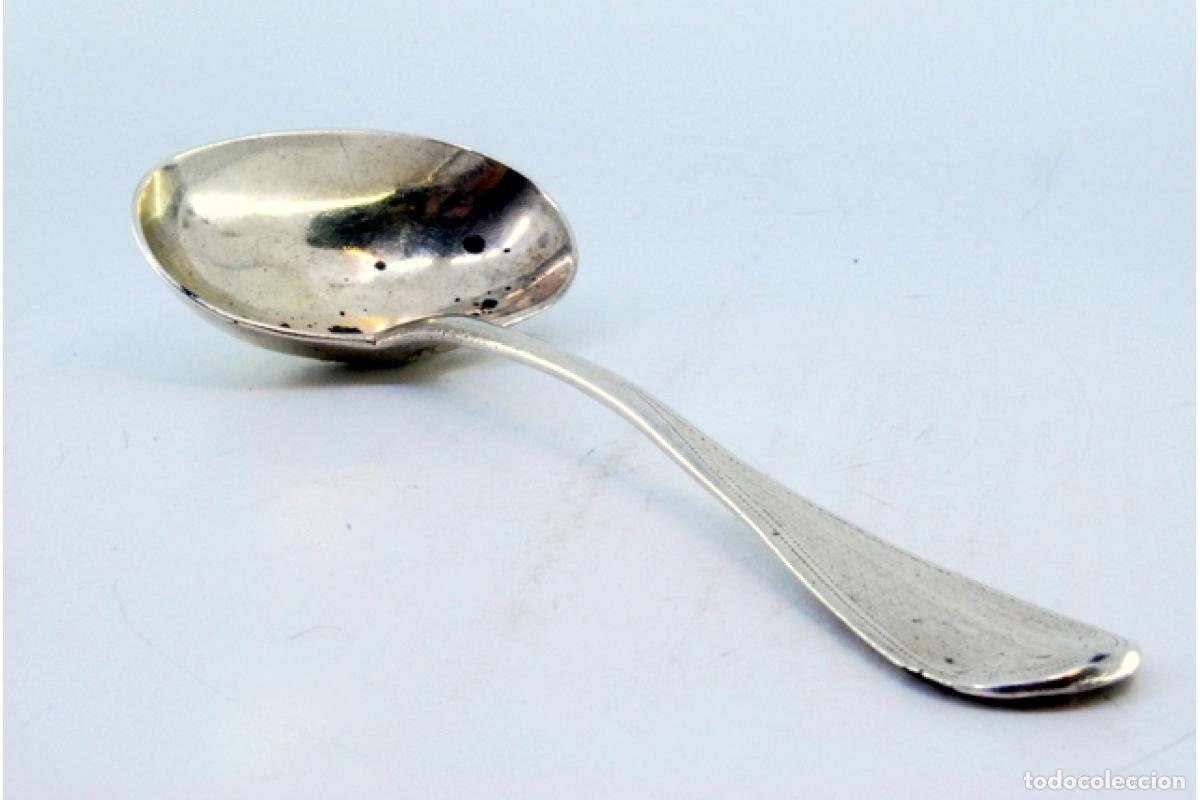 Antig&uuml;edades: Cuchar&oacute;n de sopa de plata - Foto 7