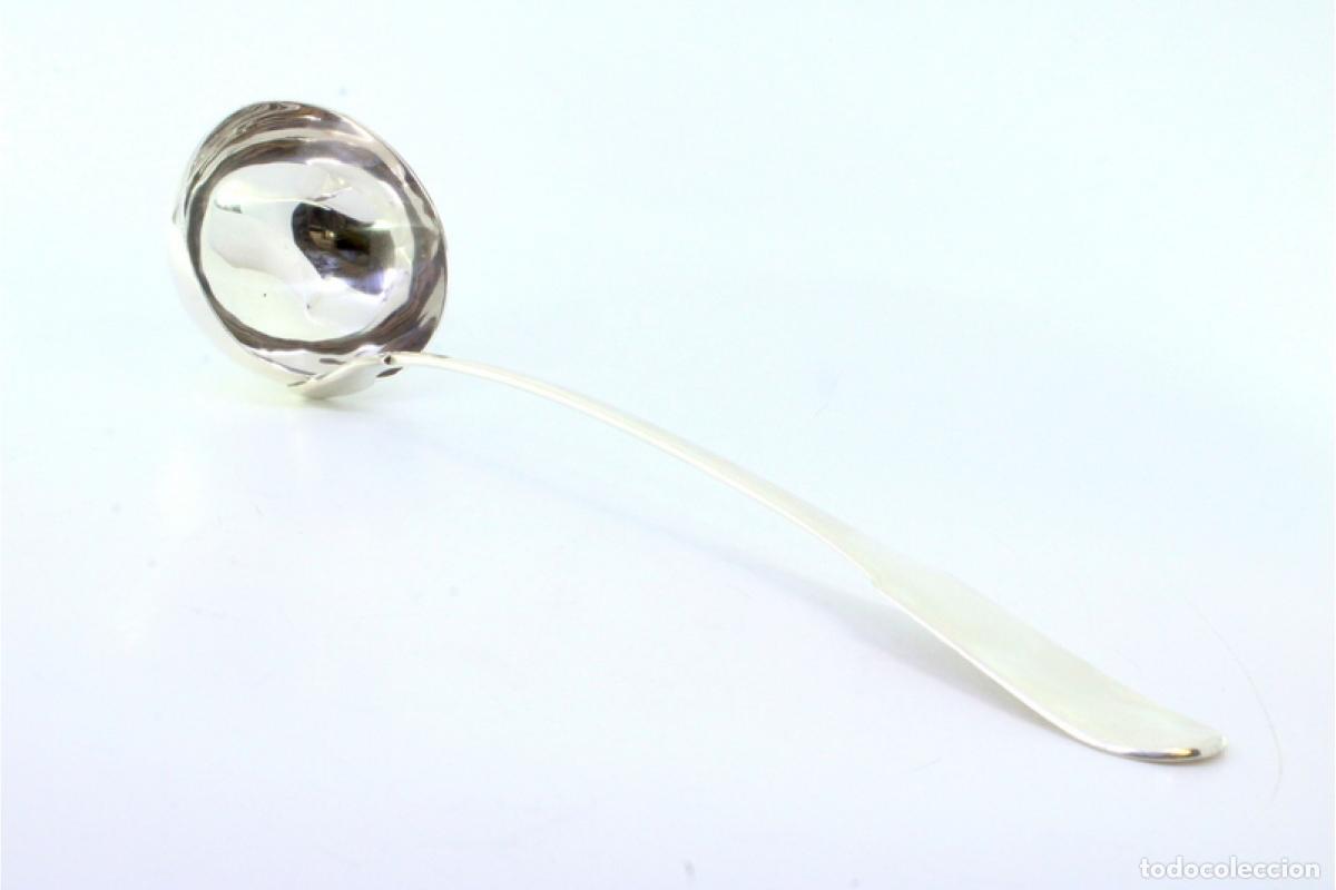 Antig&uuml;edades: Cuchar&oacute;n de sopa de plata - Foto 4