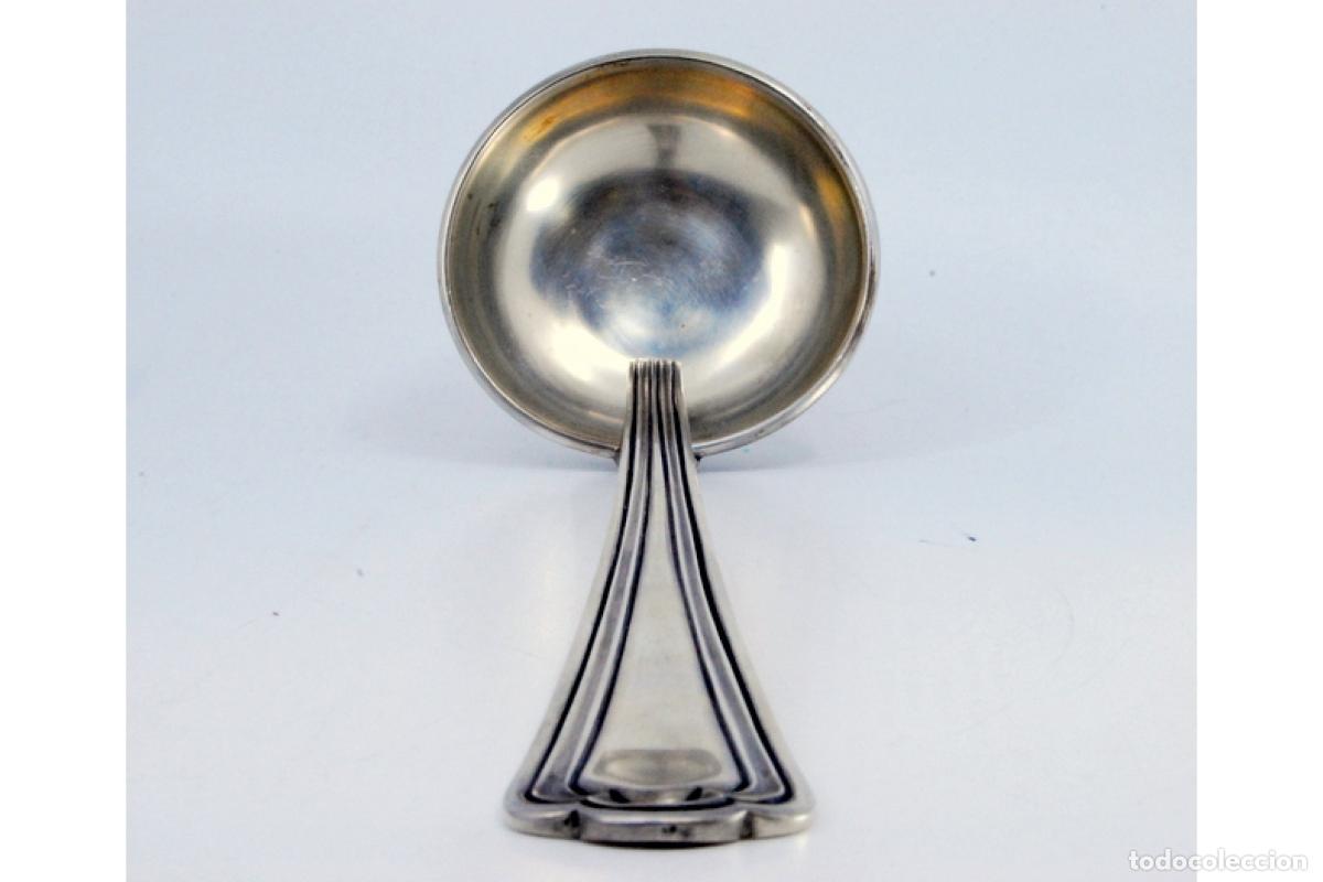 Antig&uuml;edades: Cuchar&oacute;n de sopa de plata - Foto 4