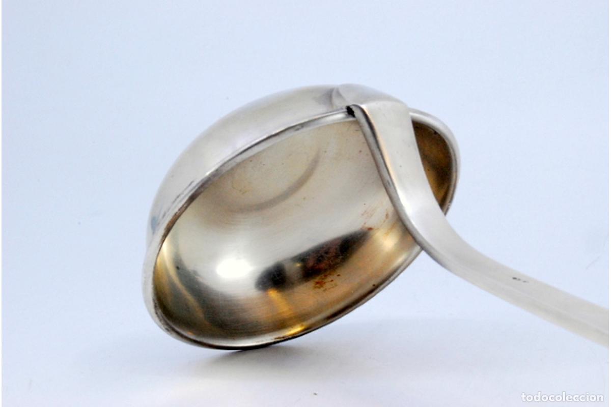 Antig&uuml;edades: Cuchar&oacute;n de sopa de plata - Foto 6