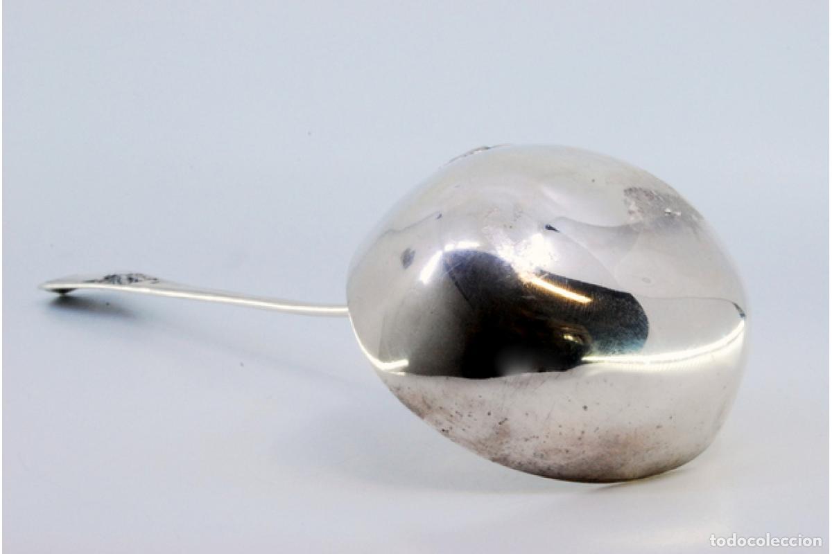 Antig&uuml;edades: Cuchar&oacute;n de sopa de plata - Foto 5