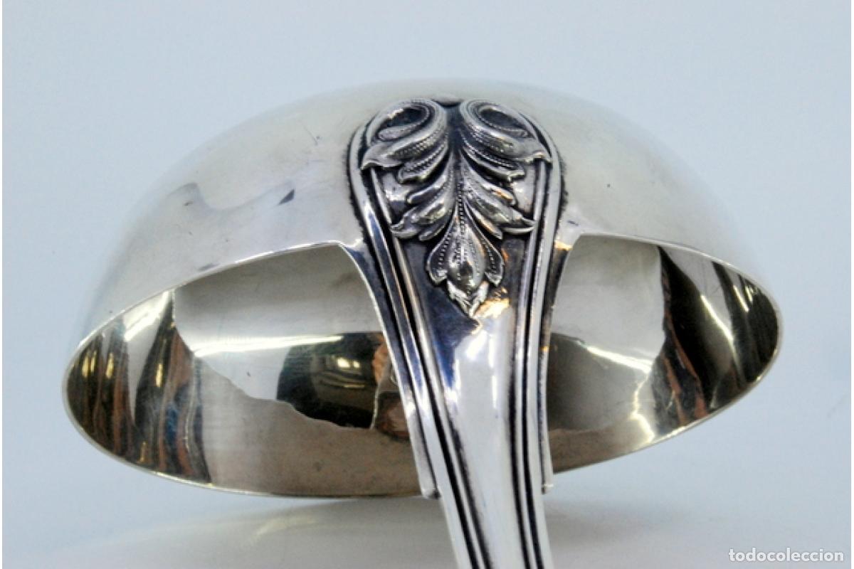 Antig&uuml;edades: Cuchar&oacute;n de sopa de plata - Foto 6