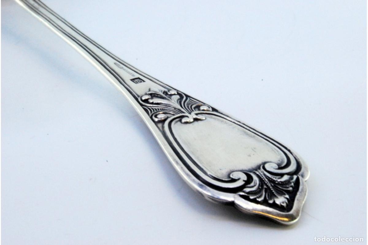Antig&uuml;edades: Cuchar&oacute;n de sopa de plata - Foto 7