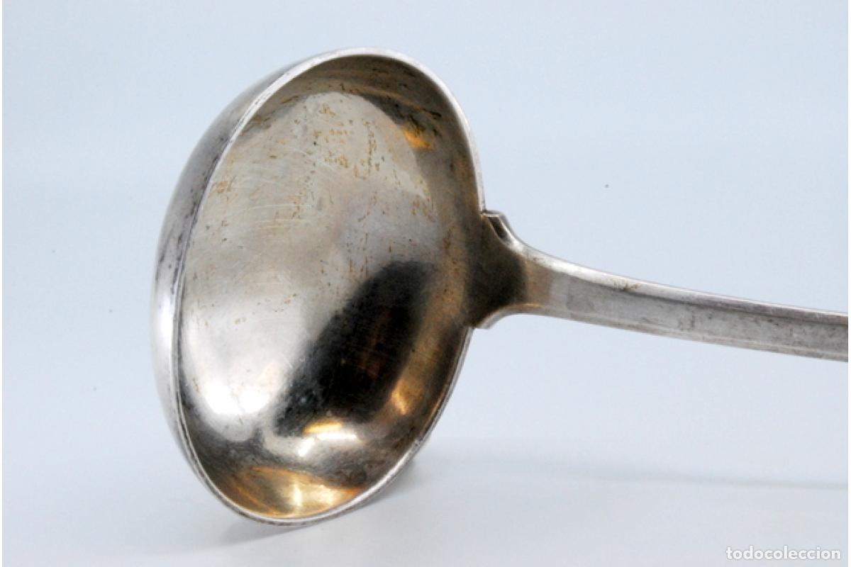 Antig&uuml;edades: Cuchar&oacute;n de sopa de plata - Foto 7