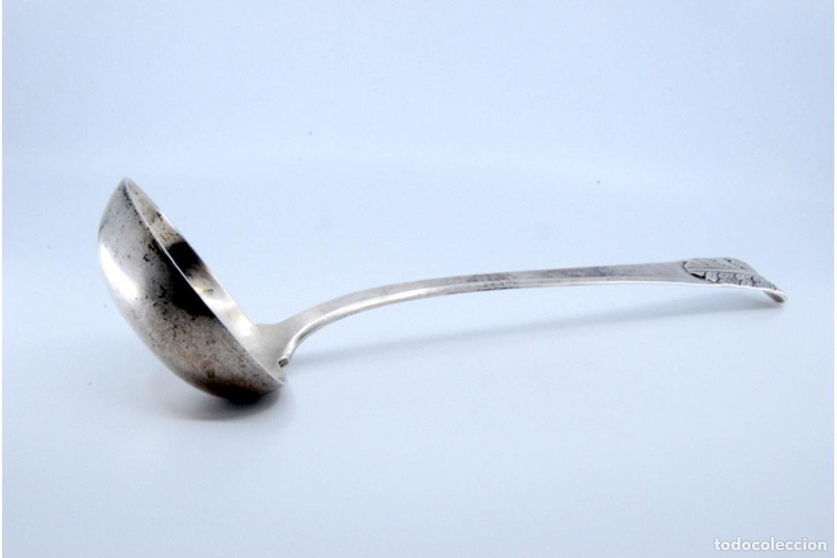 Antig&uuml;edades: Cuchar&oacute;n de sopa de plata - Foto 10