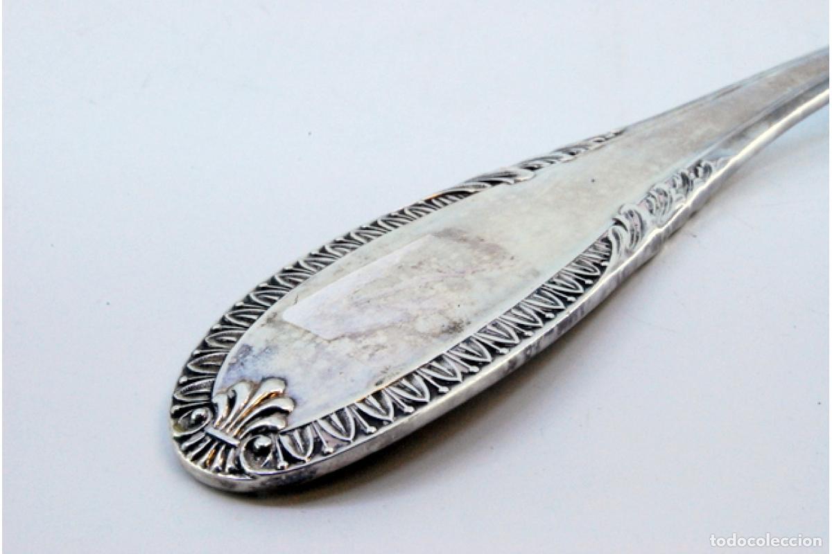 Antig&uuml;edades: Cuchar&oacute;n de sopa de plata - Foto 7