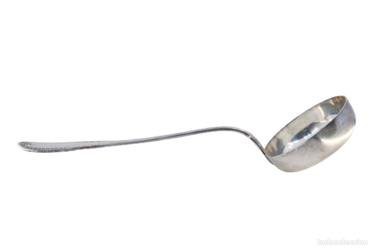 Antiquit&auml;ten: Cuchar&oacute;n de sopa de plata