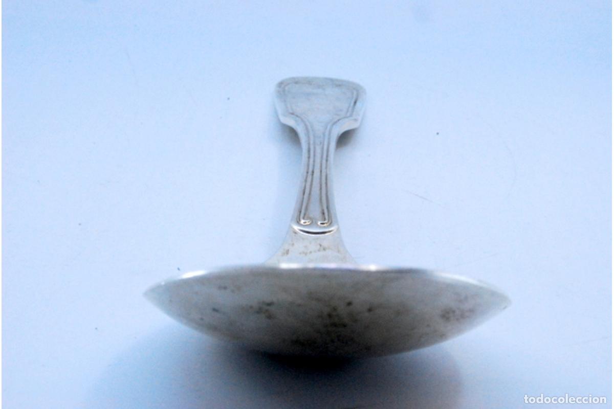 Antig&uuml;edades: Cuchara de plata para servir arroz - Foto 4