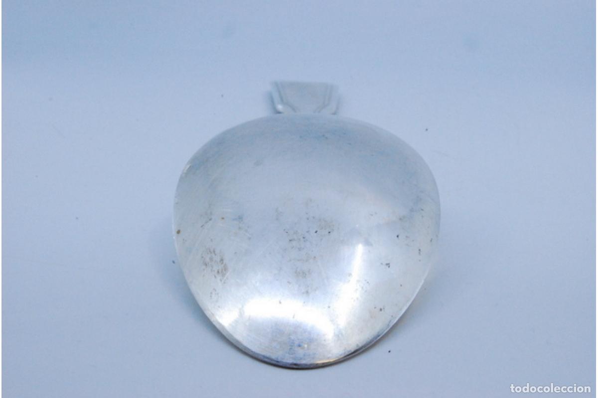 Antig&uuml;edades: Cuchara de plata para servir arroz - Foto 5