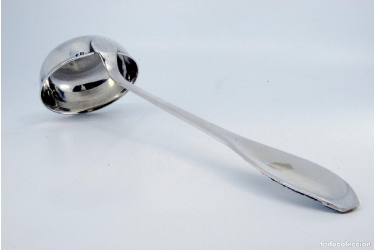 Antig&uuml;edades: Cuchar&oacute;n de sopa de plata - Foto 7