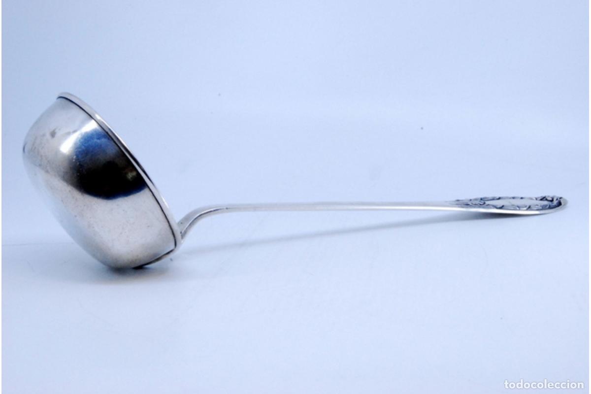 Antig&uuml;edades: Cuchar&oacute;n de sopa de plata - Foto 8