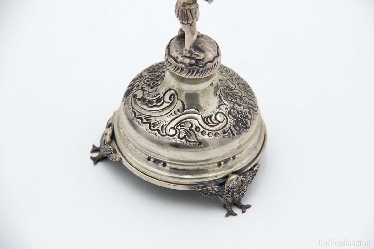 Antig&uuml;edades: Palillero de plata - C&aacute;liz dorado - Foto 4