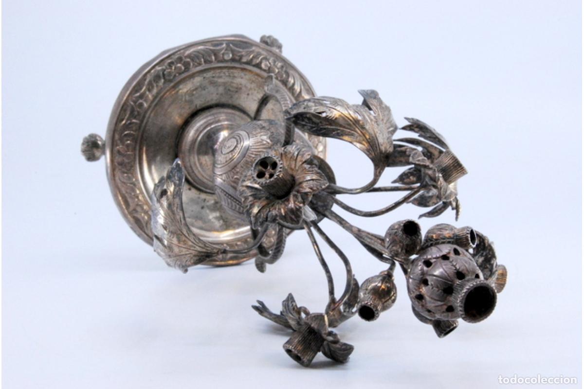 Antig&uuml;edades: Soporte para palillos de dientes de plata - Jarra - Foto 4