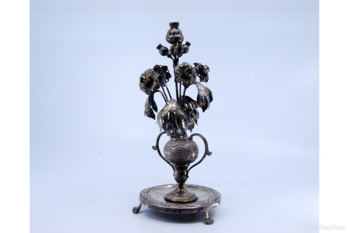 Antig&uuml;edades: Soporte para palillos de dientes de plata - Jarra - Foto 5