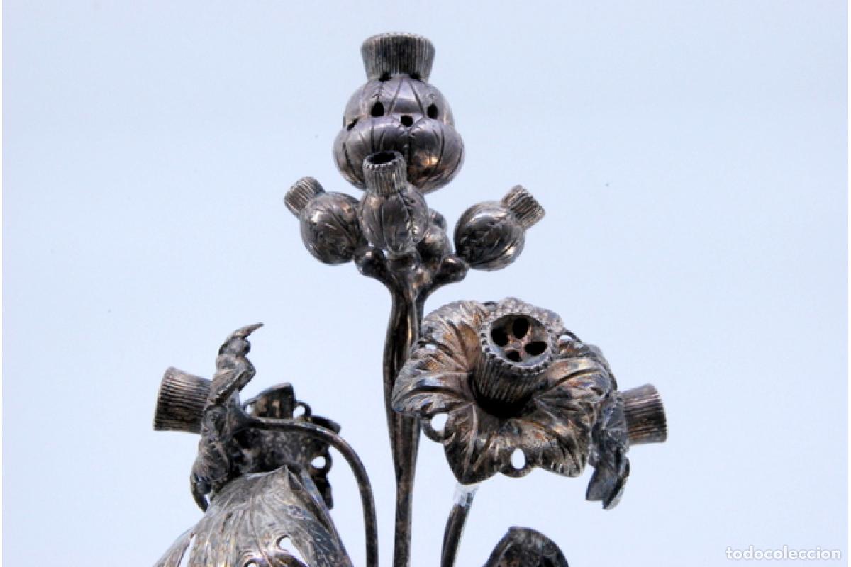 Antig&uuml;edades: Soporte para palillos de dientes de plata - Jarra - Foto 7
