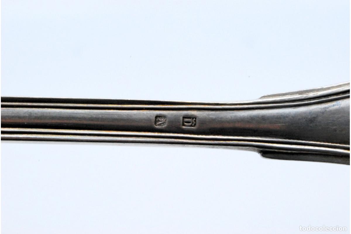 Antig&uuml;edades: Cuchar&oacute;n de sopa de plata - Foto 5