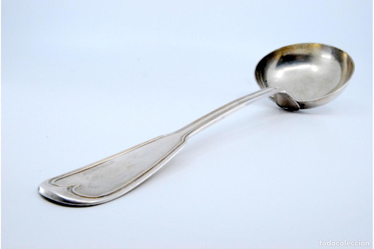 Antig&uuml;edades: Cuchar&oacute;n de sopa de plata - Foto 7