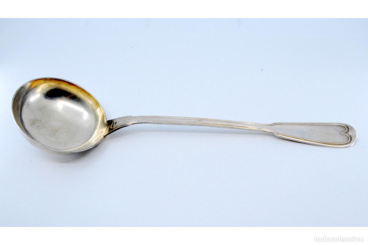 Antig&uuml;edades: Cuchar&oacute;n de sopa de plata - Foto 8