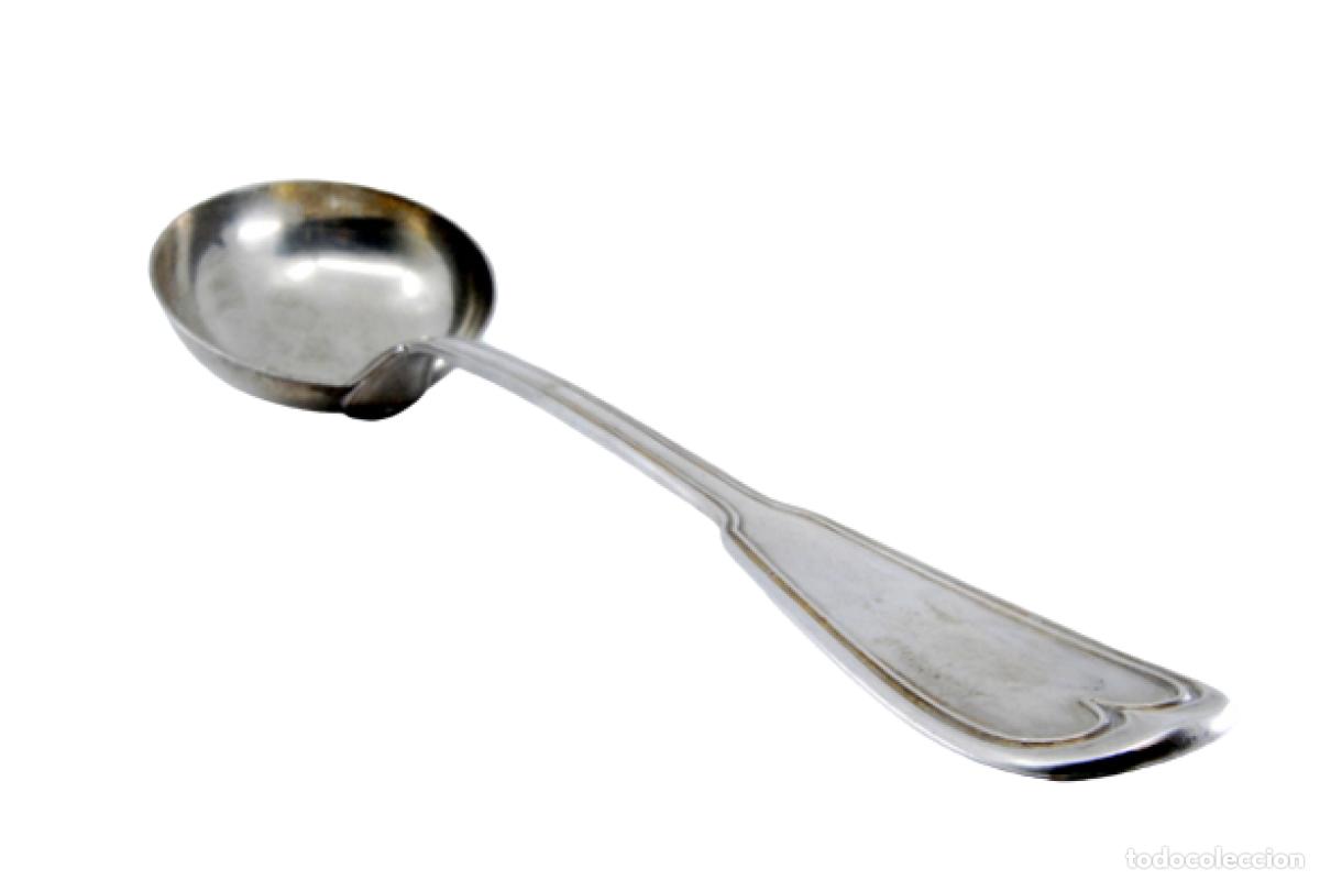 Antig&uuml;edades: Cuchar&oacute;n de sopa de plata - Foto 1