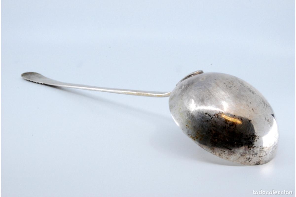 Antig&uuml;edades: Cuchar&oacute;n de sopa de plata - Foto 5