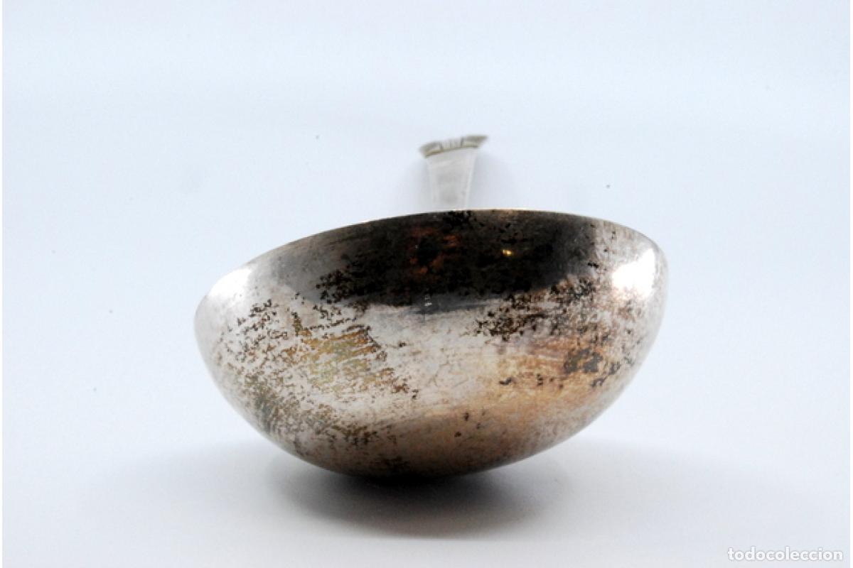 Antig&uuml;edades: Cuchar&oacute;n de sopa de plata - Foto 6