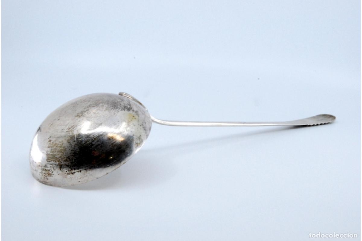 Antig&uuml;edades: Cuchar&oacute;n de sopa de plata - Foto 8
