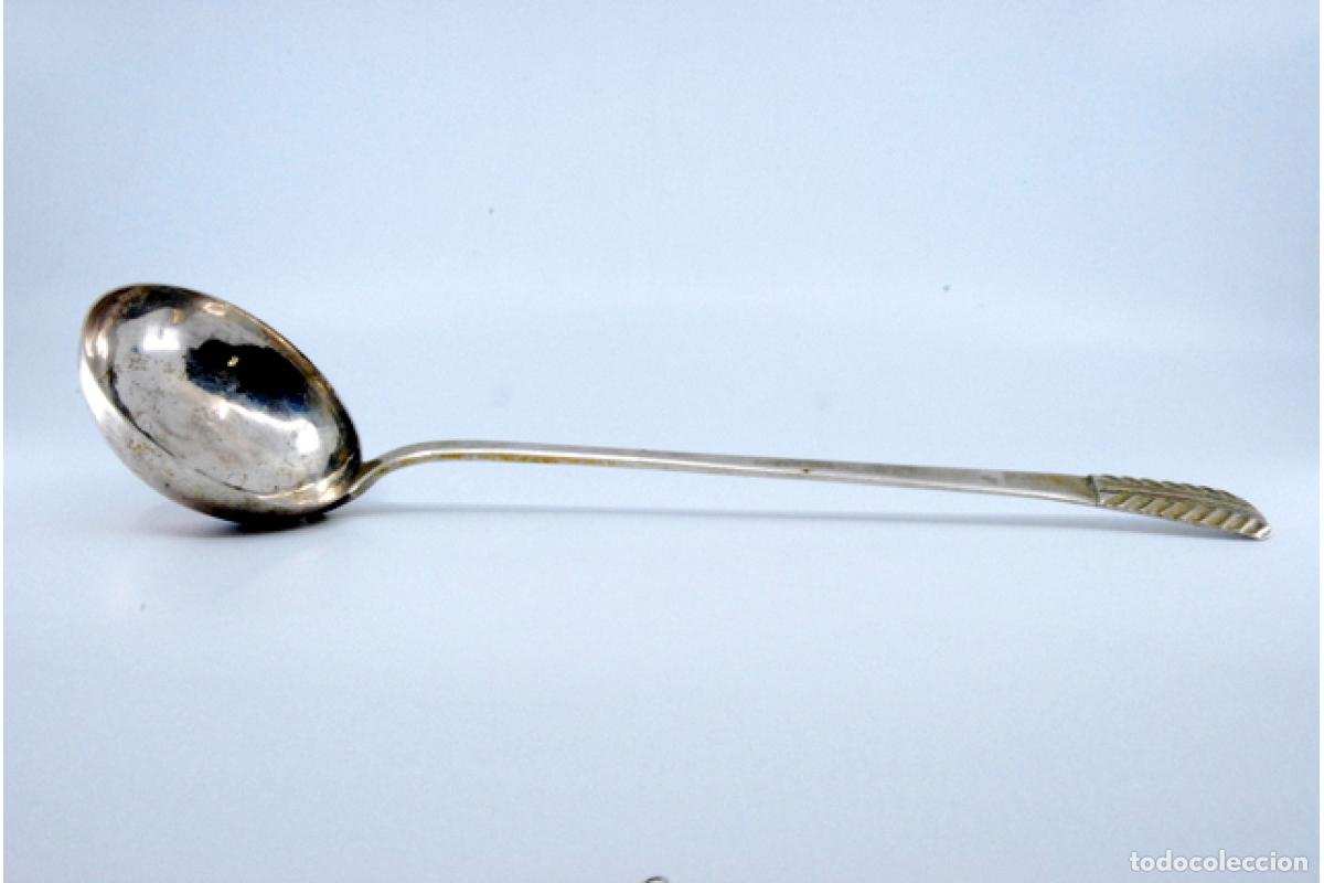 Antig&uuml;edades: Cuchar&oacute;n de sopa de plata - Foto 10