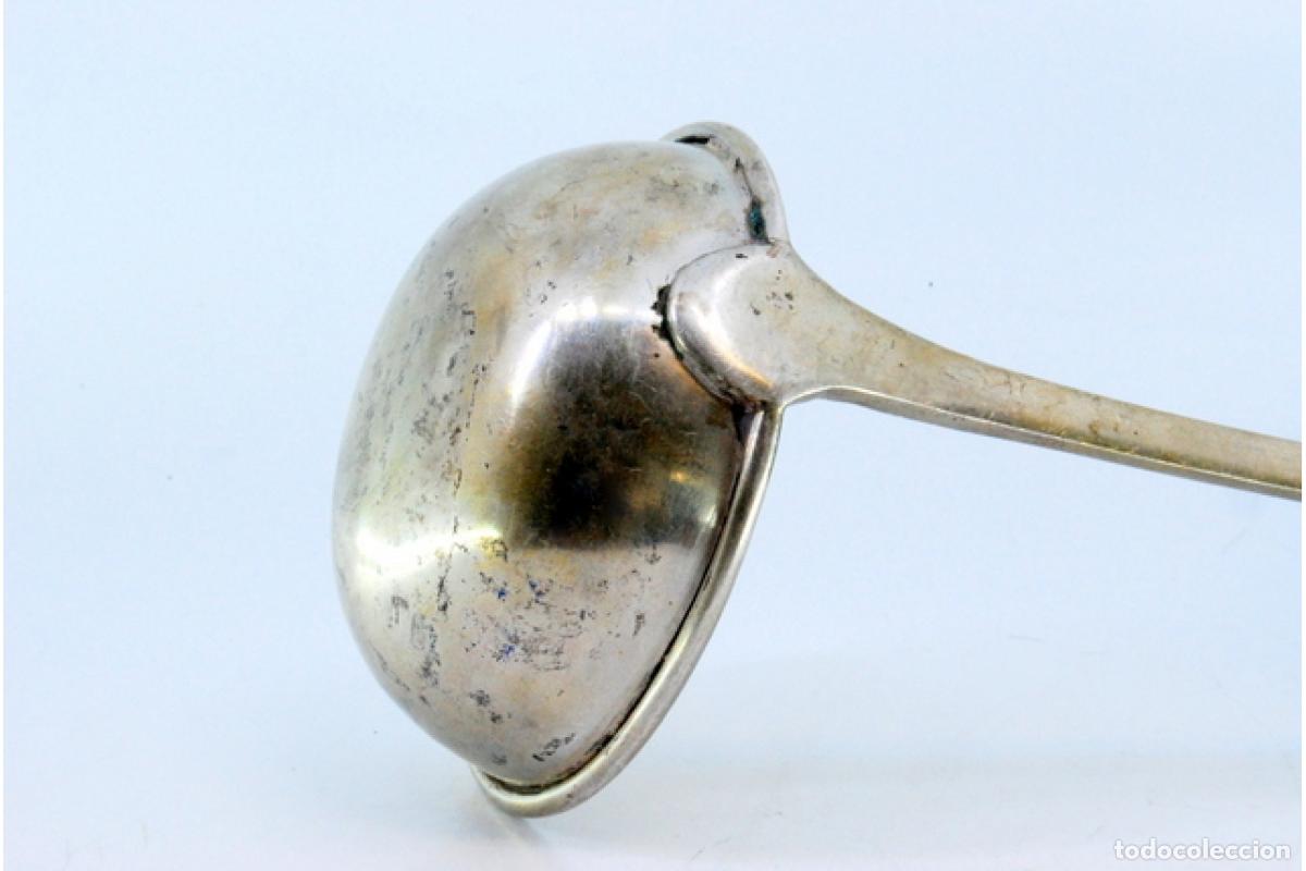 Antig&uuml;edades: Cuchar&oacute;n de sopa de plata - Foto 8