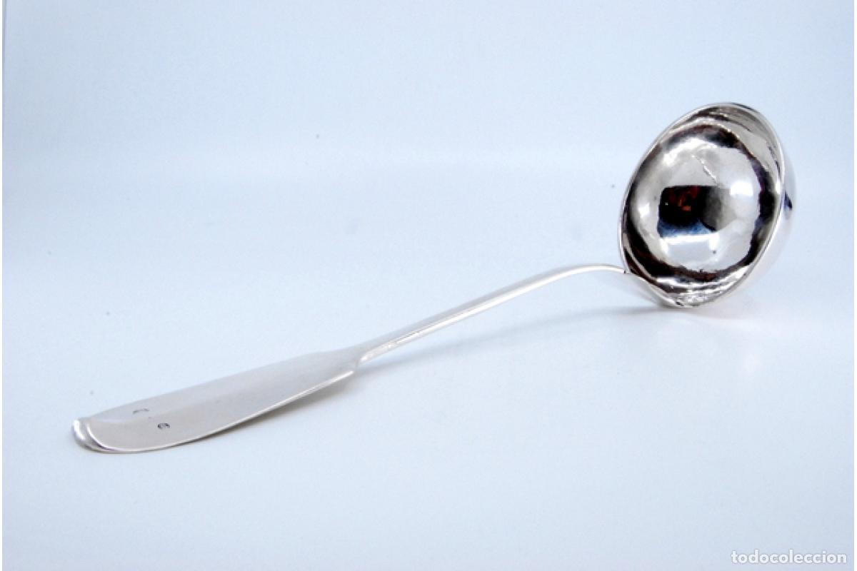 Antig&uuml;edades: Cuchar&oacute;n de sopa de plata - Foto 5