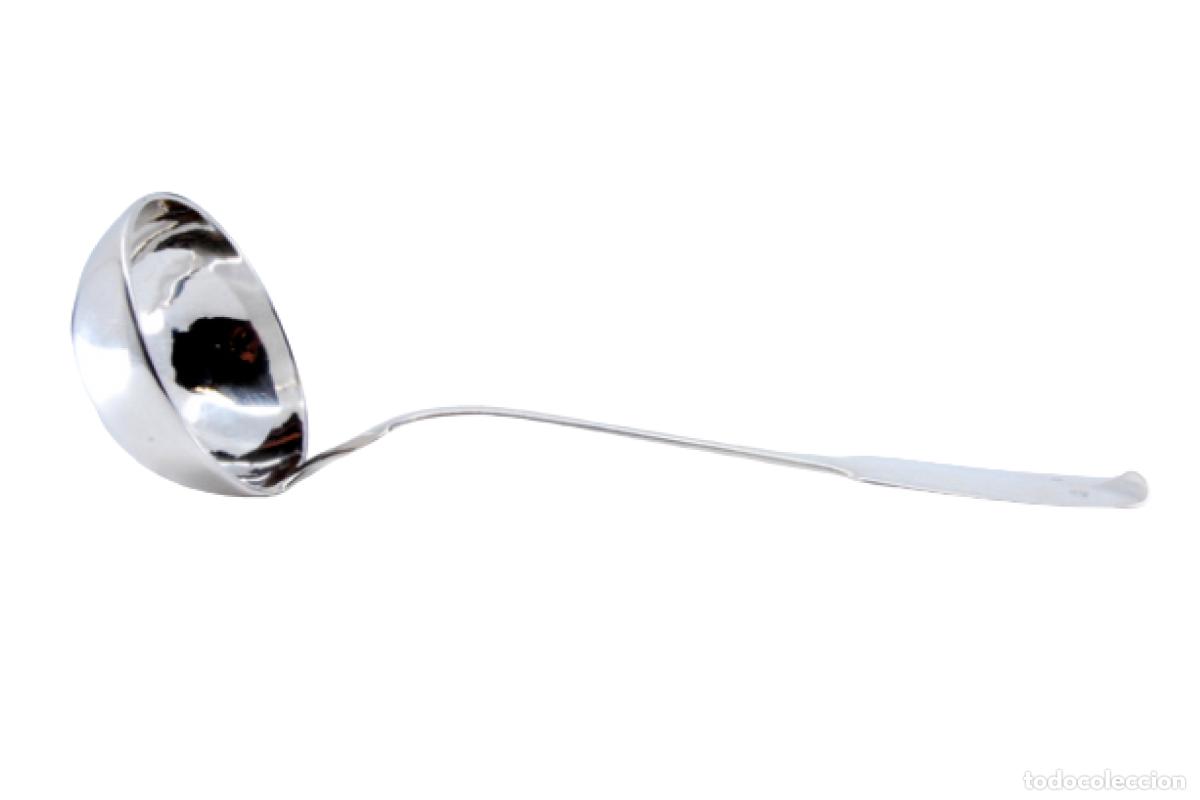 Antig&uuml;edades: Cuchar&oacute;n de sopa de plata - Foto 1