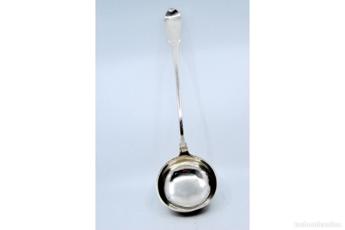 Antig&uuml;edades: Cuchar&oacute;n de sopa de plata - Foto 6