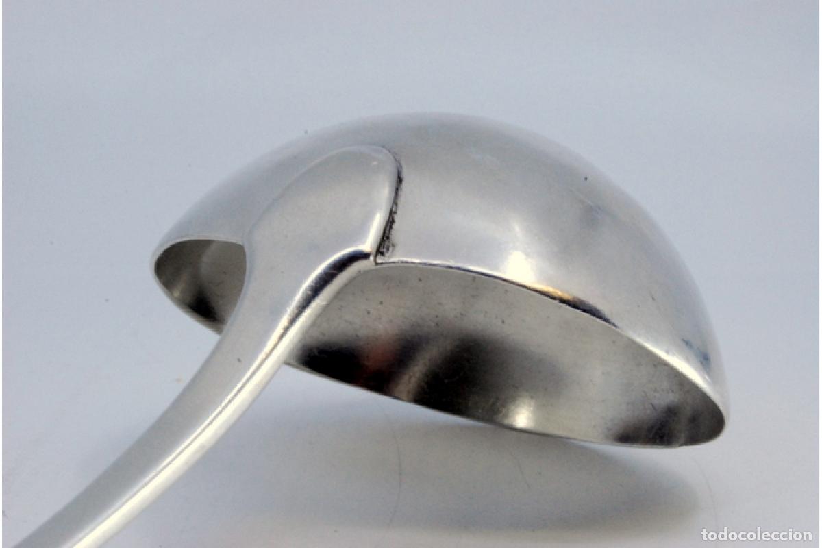 Antig&uuml;edades: Cuchar&oacute;n de sopa de plata - Foto 6