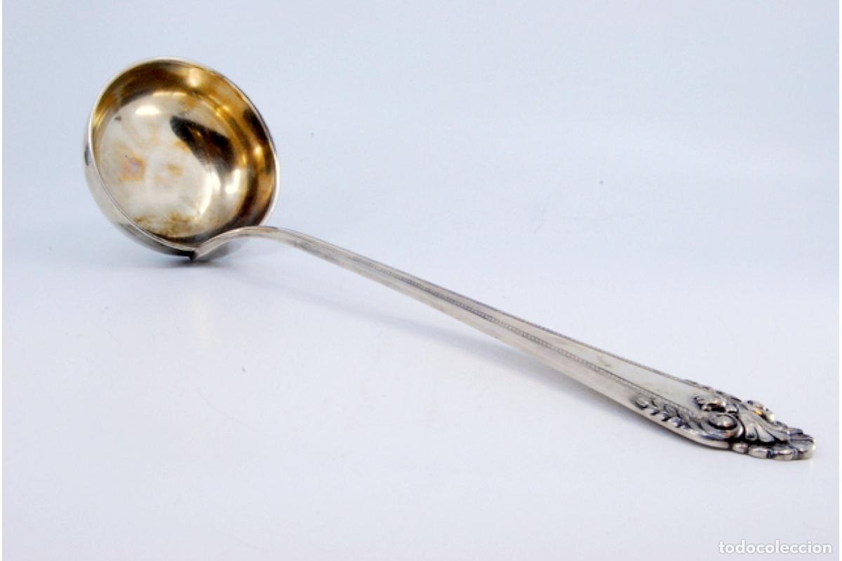 Antig&uuml;edades: Cuchar&oacute;n de sopa de plata - Foto 3