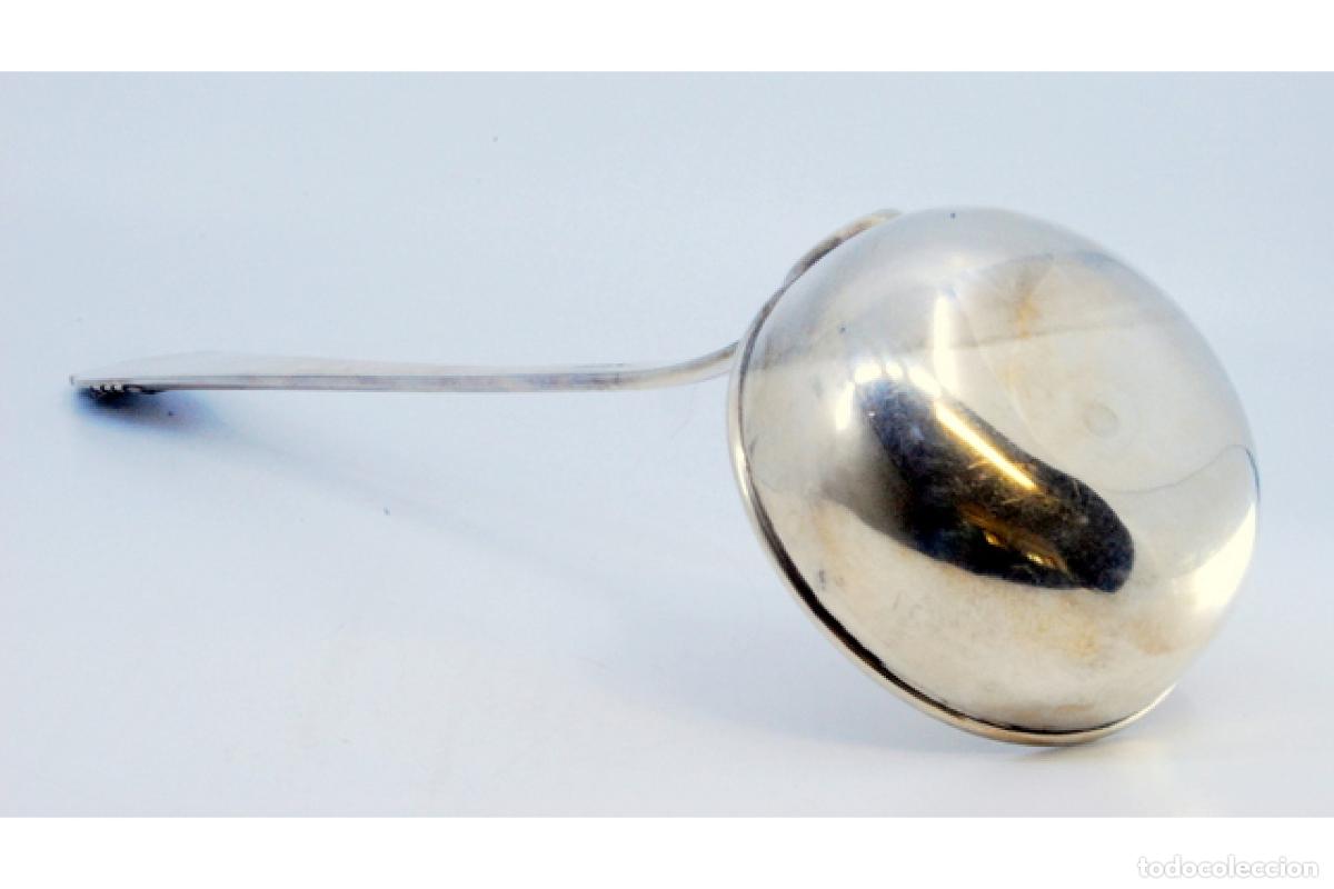 Antig&uuml;edades: Cuchar&oacute;n de sopa de plata - Foto 5