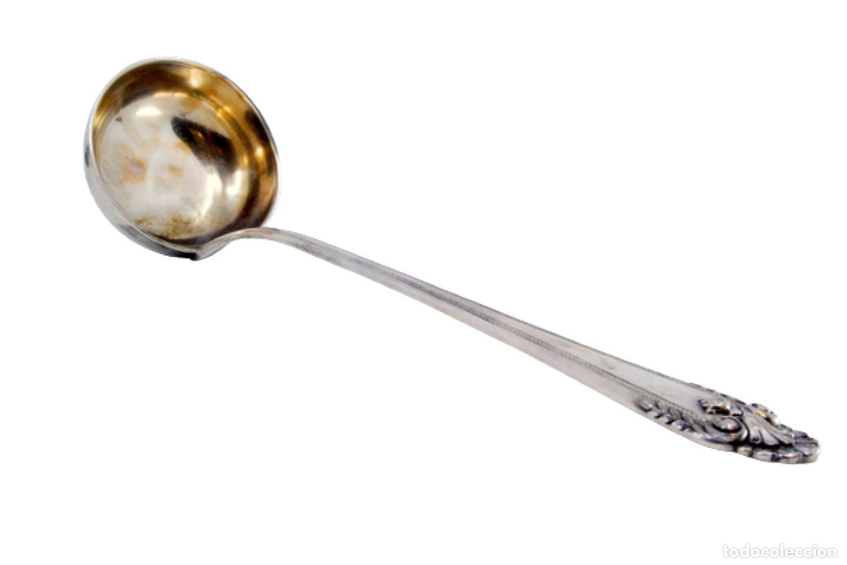 Antig&uuml;edades: Cuchar&oacute;n de sopa de plata - Foto 1