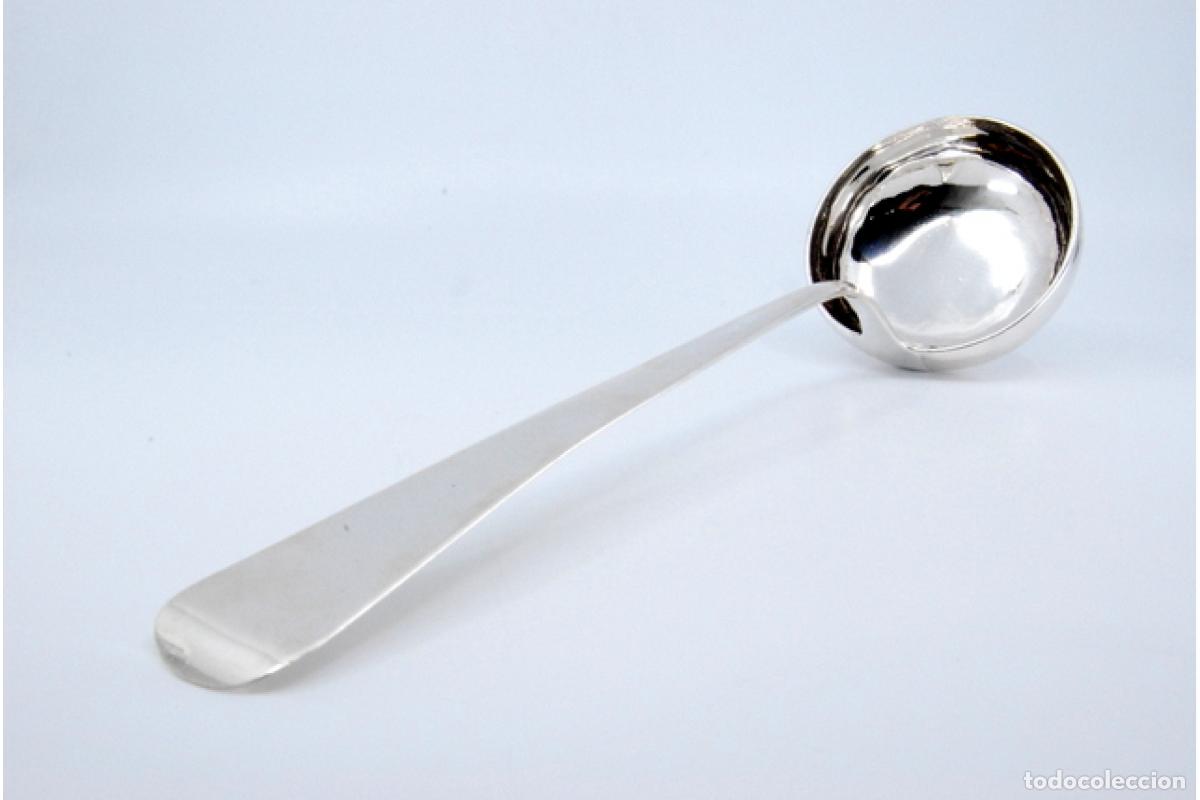 Antig&uuml;edades: Cuchar&oacute;n de sopa de plata - Foto 5