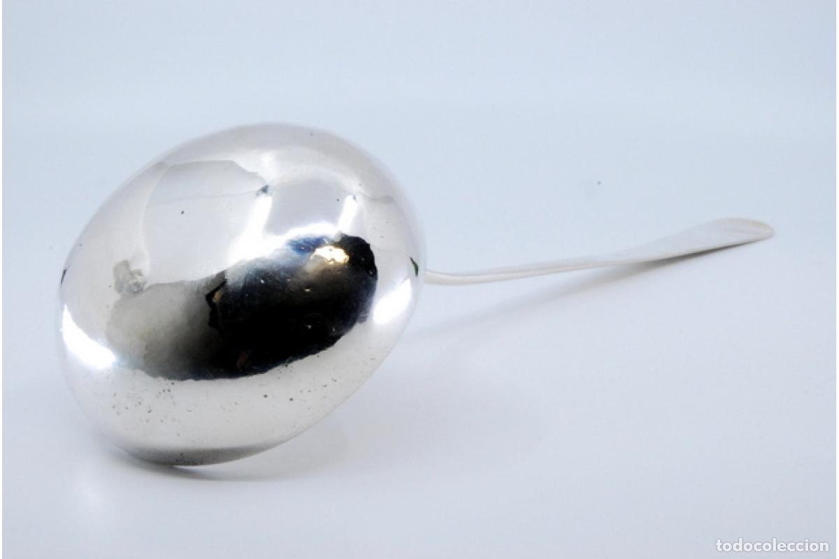 Antig&uuml;edades: Cuchar&oacute;n de sopa de plata - Foto 6