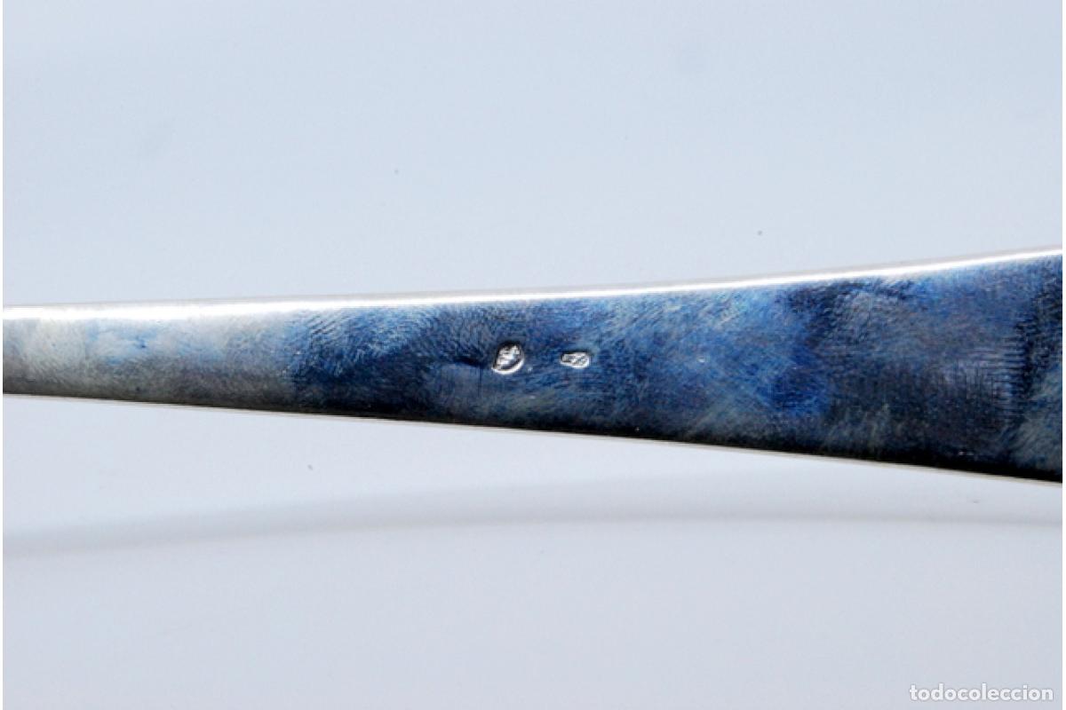 Antig&uuml;edades: Cuchar&oacute;n de sopa de plata - Foto 8