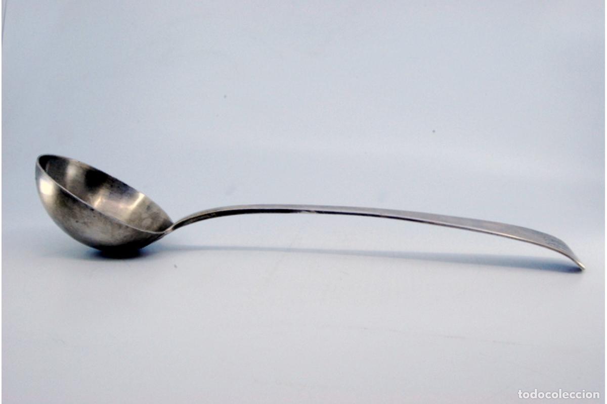 Antig&uuml;edades: Cuchar&oacute;n de sopa de plata - Foto 6