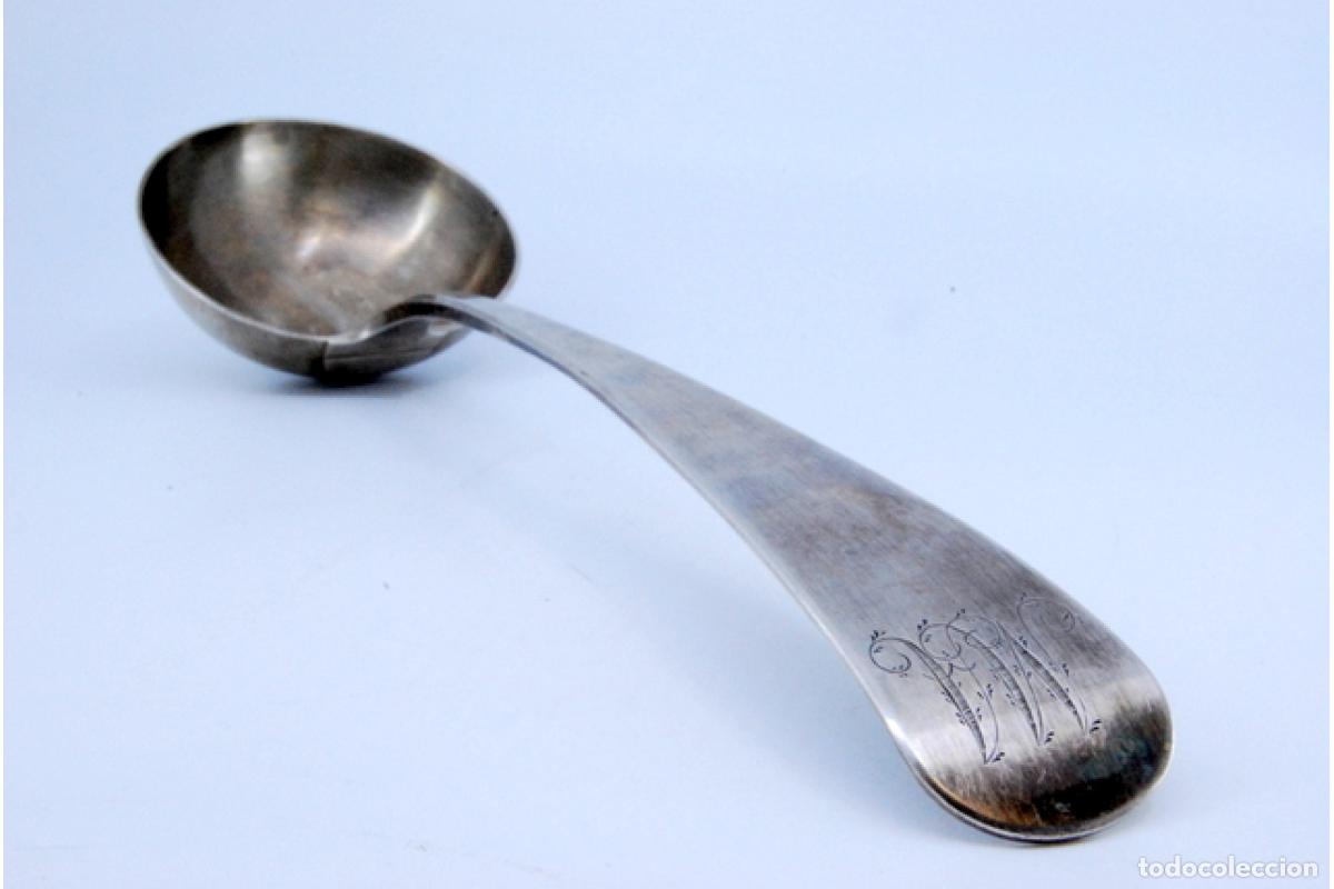 Antig&uuml;edades: Cuchar&oacute;n de sopa de plata - Foto 8