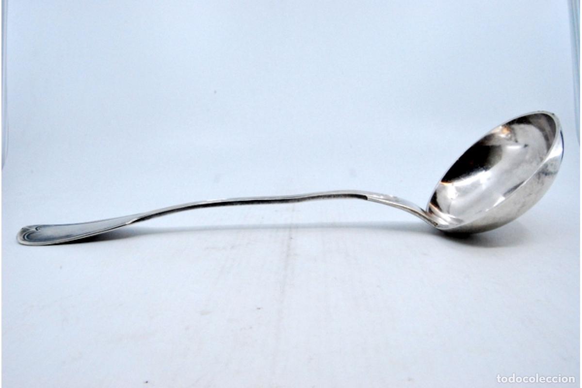 Antig&uuml;edades: Cuchar&oacute;n de sopa de plata - Foto 4