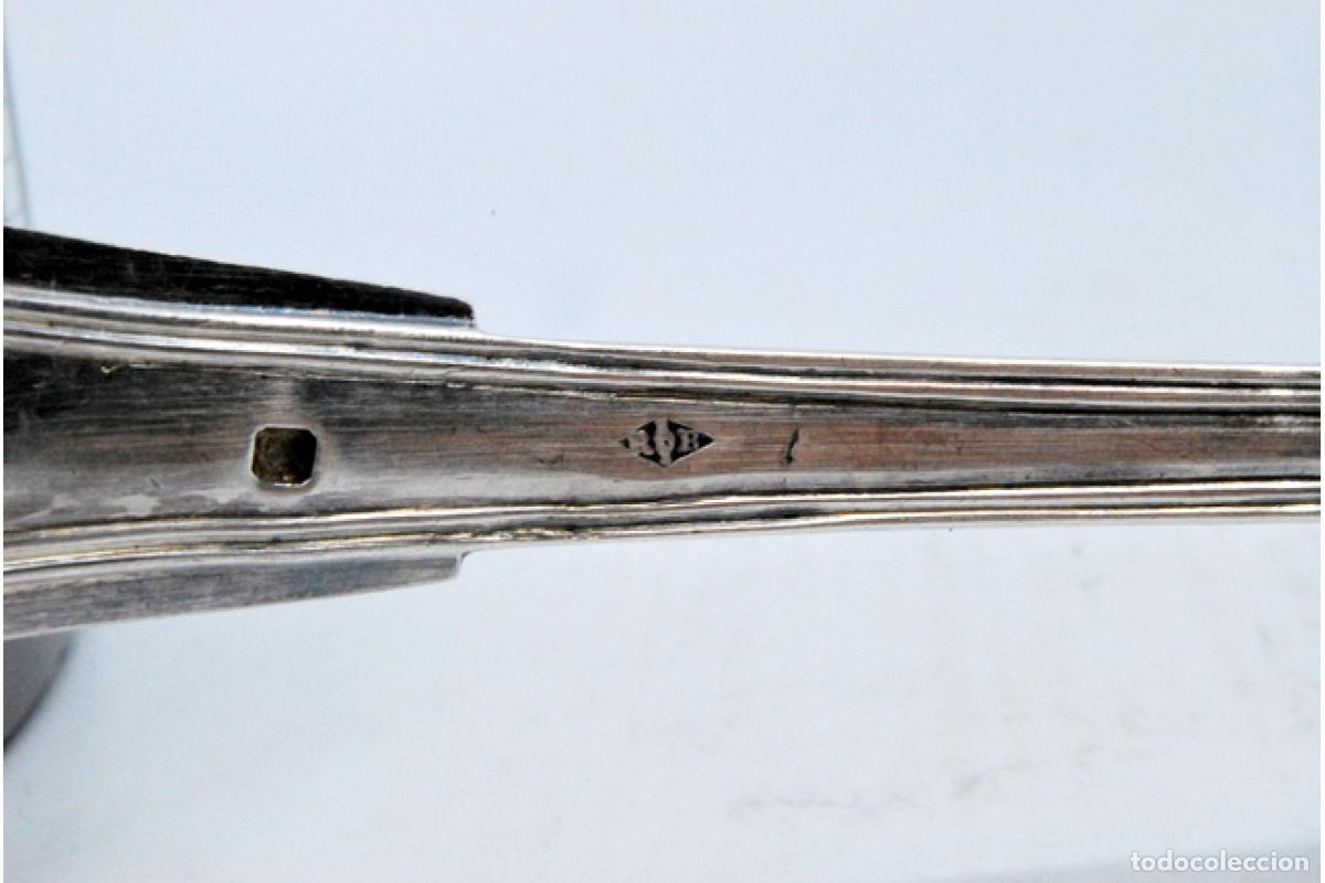 Antig&uuml;edades: Cuchar&oacute;n de sopa de plata - Foto 5
