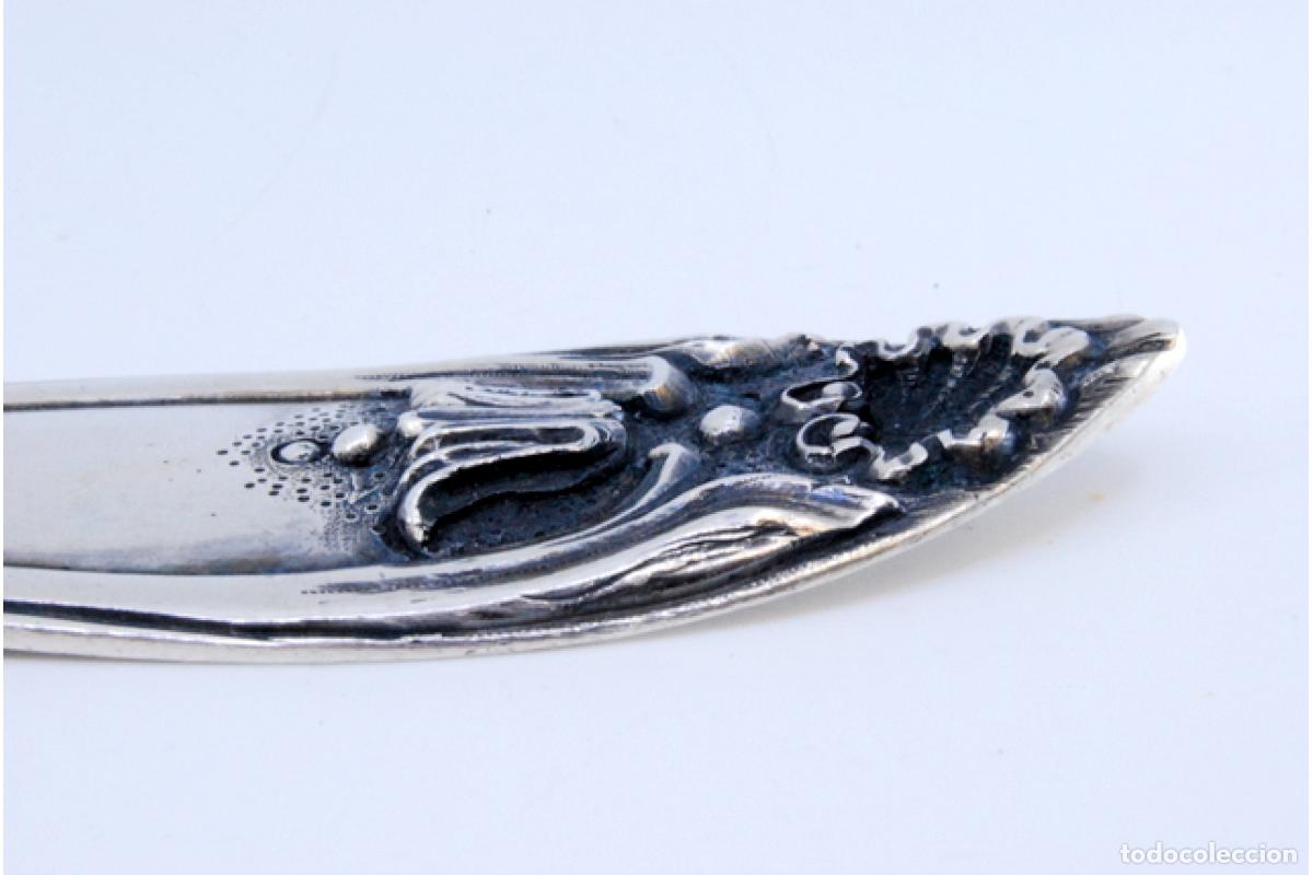 Antig&uuml;edades: Cuchar&oacute;n de sopa de plata - Foto 6