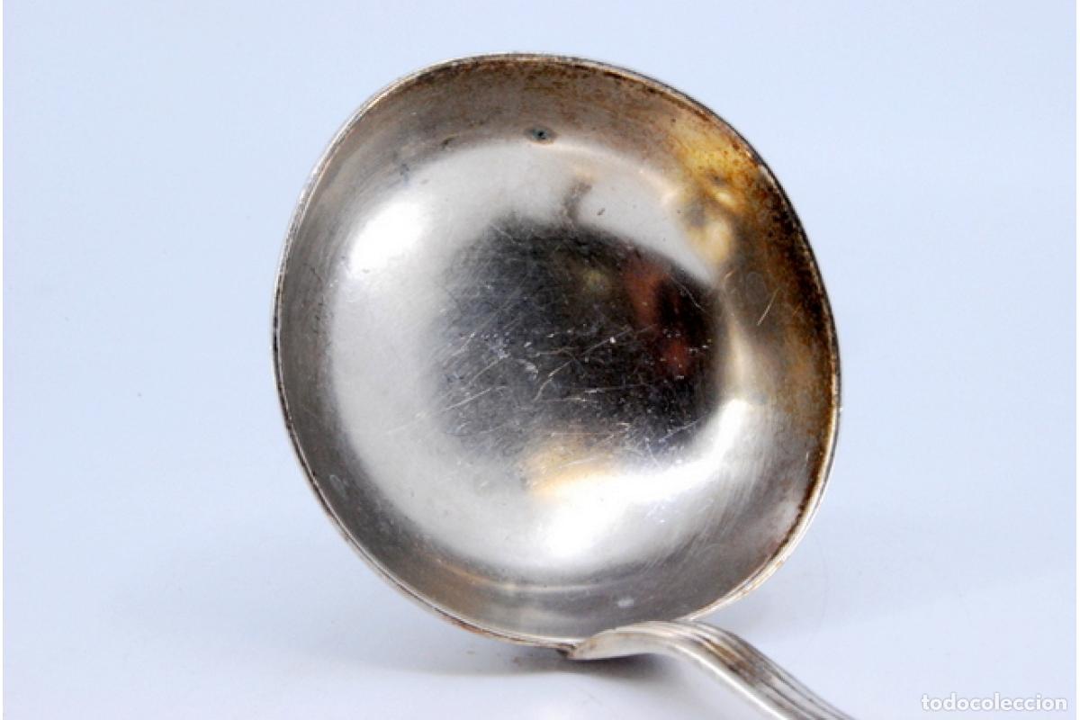Antig&uuml;edades: Cuchar&oacute;n de sopa de plata - Foto 7