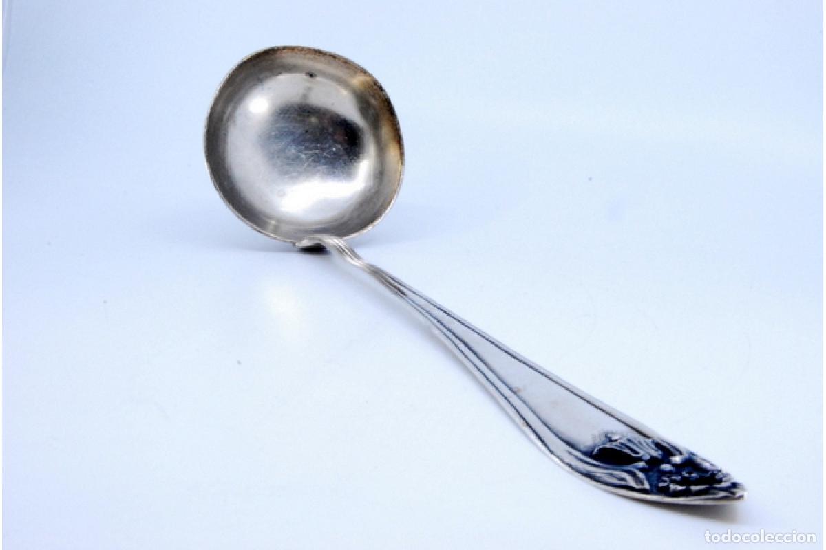 Antig&uuml;edades: Cuchar&oacute;n de sopa de plata - Foto 9