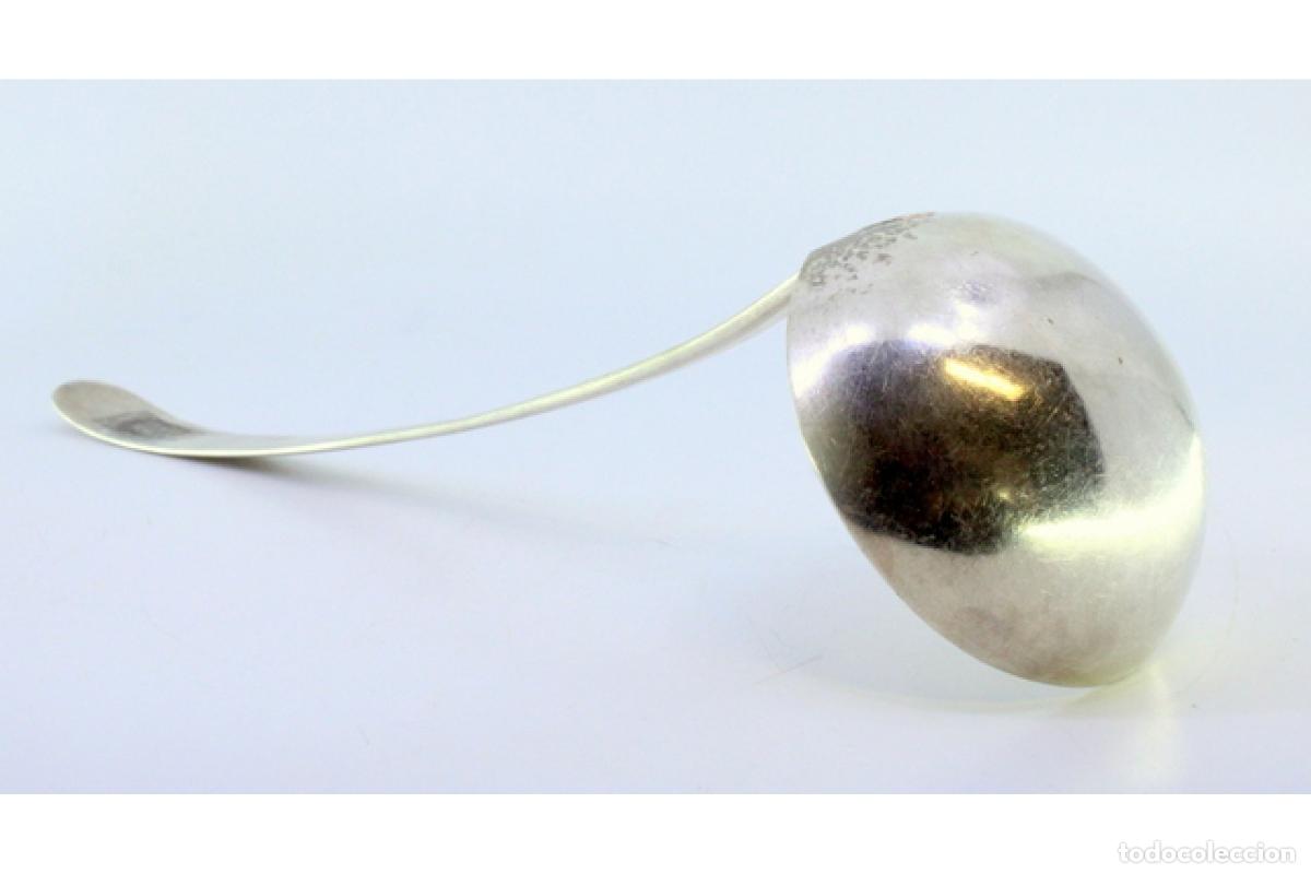 Antig&uuml;edades: Cuchar&oacute;n de sopa de plata - Foto 4