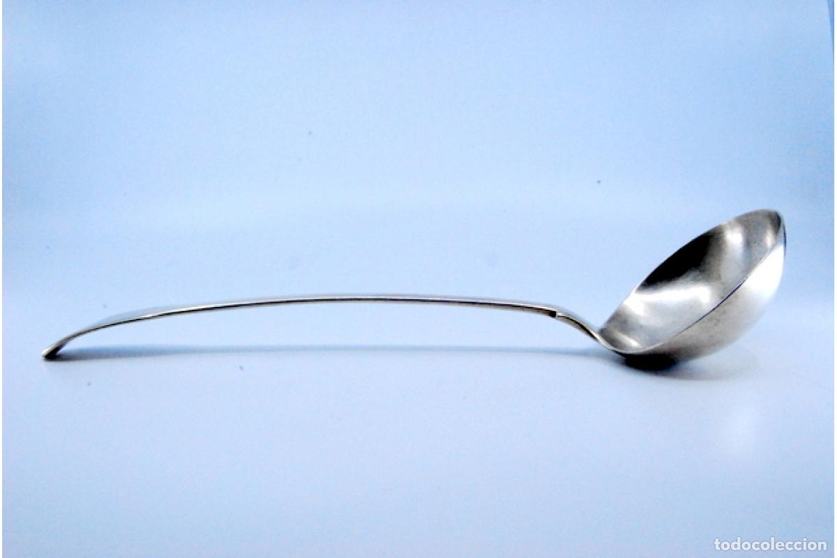 Antig&uuml;edades: Cuchar&oacute;n de sopa de plata - Foto 7