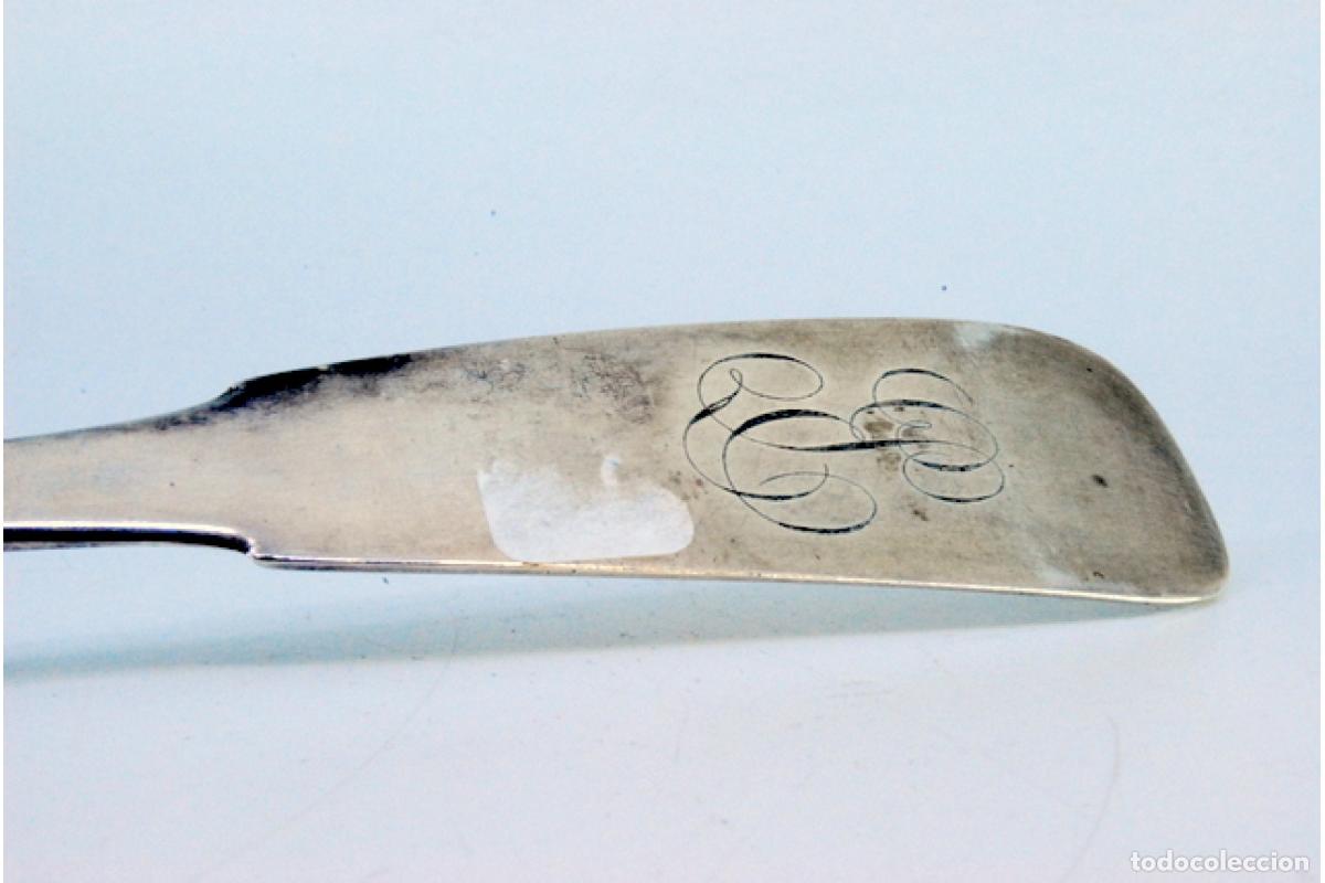 Antig&uuml;edades: Cuchar&oacute;n de sopa de plata - Foto 5