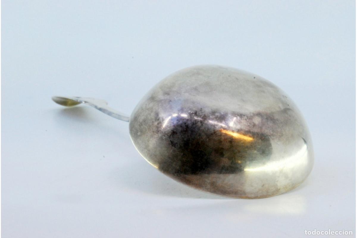 Antig&uuml;edades: Cuchar&oacute;n de sopa de plata - Foto 6