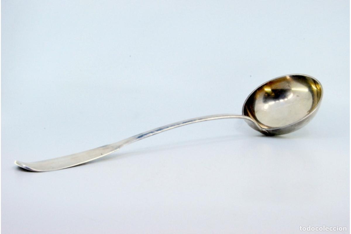 Antig&uuml;edades: Cuchar&oacute;n de sopa de plata - Foto 7